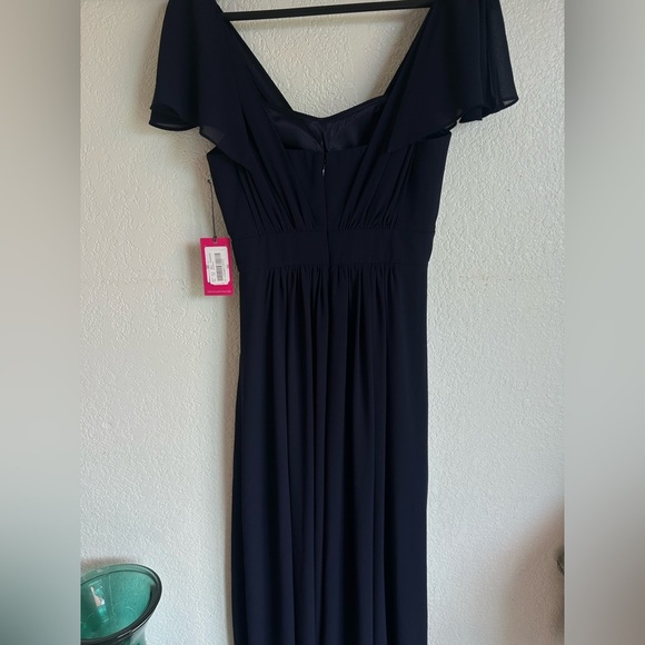 Vince Camuto Flutter Sleeve V-Neck Dress – Size 0 - Picture 6 of 6